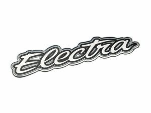 Electra Aufkleber Electra-Schriftzug Metall Kettenschutz-B