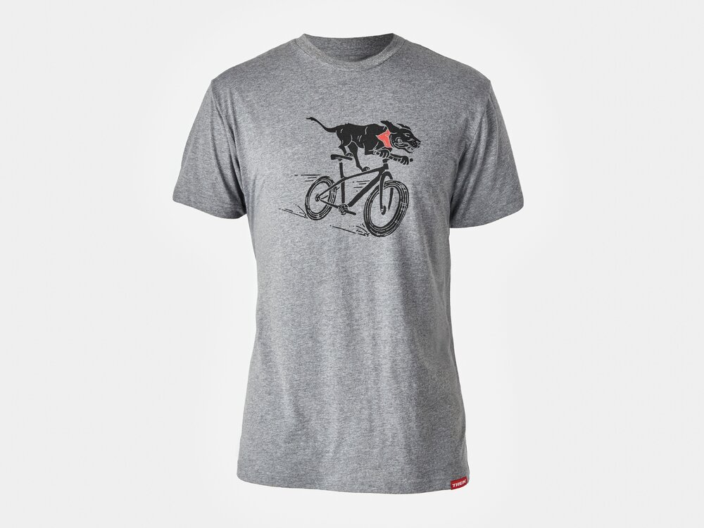 Trek Trail Dog T-Shirt L Grey
