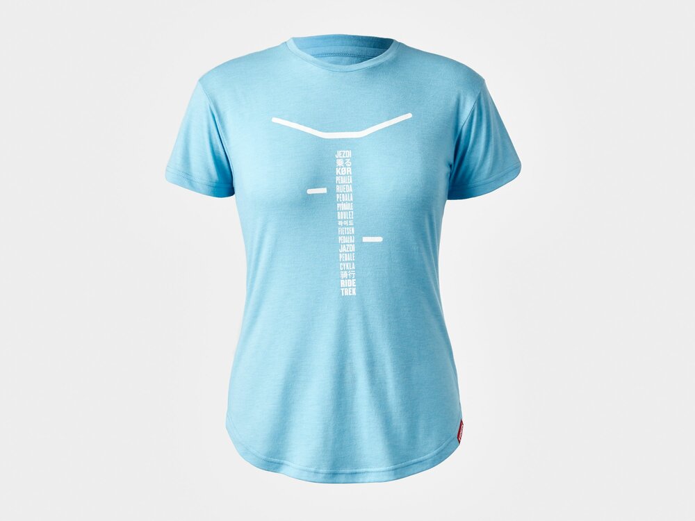 Trek Ride Trek T-Shirt Women‘s XL Light Blue