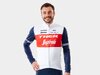 Santini Trikot Santini Trek-Segafredo Race Langarm M White