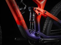 Trek Top Fuel 9.8 XT S Marigold to Red to Purple Abyss