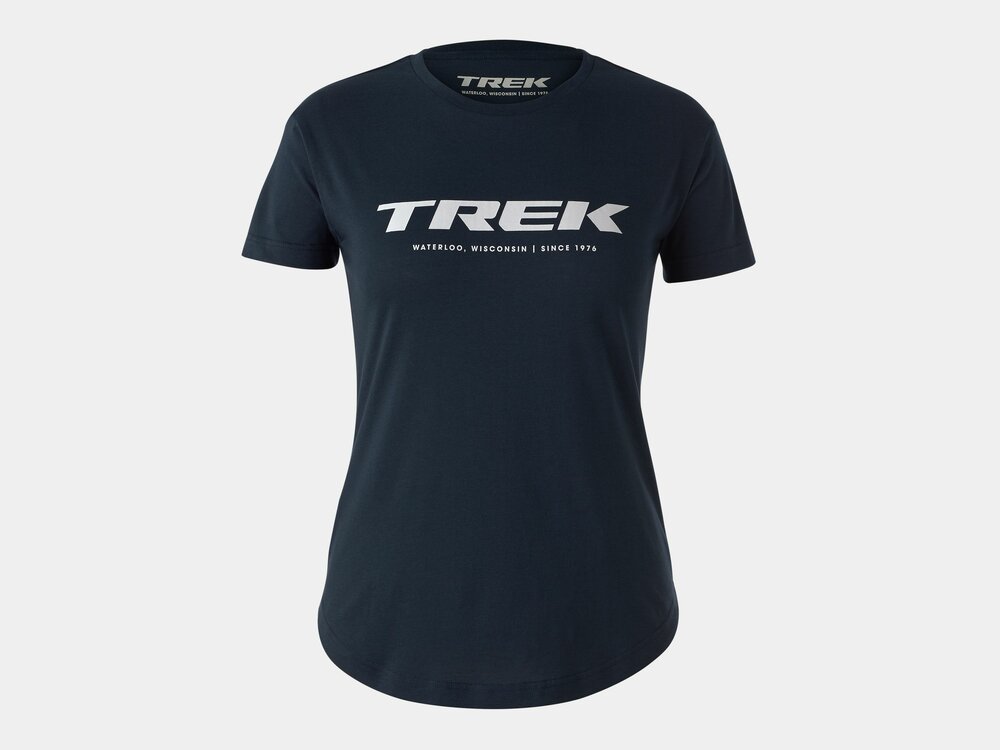 Trek Shirt Trek Origin Logo Tee Women L Navy